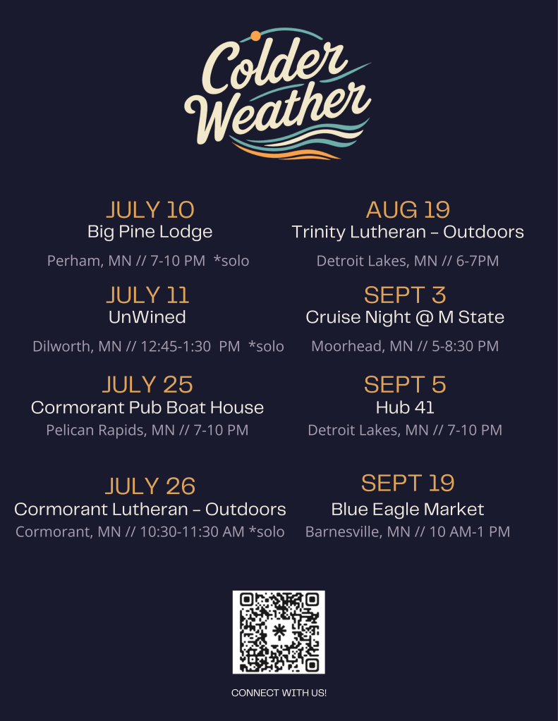 Upcoming Dates to see your favorite cover band :)